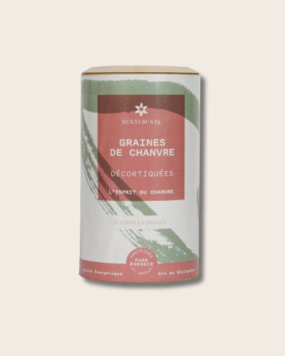 Graines de Chanvre Décortiquées – Riches & Naturelles