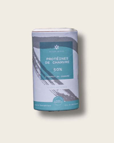 Protéines de Chanvre  – Poudre 50 % Naturelle & Nutritive