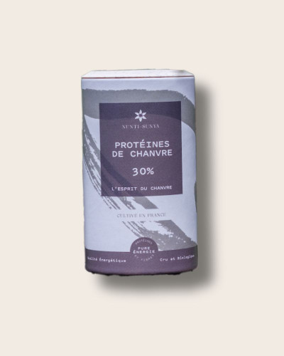 Protéines & Fibres de Chanvre – Poudre 30 % Naturelle