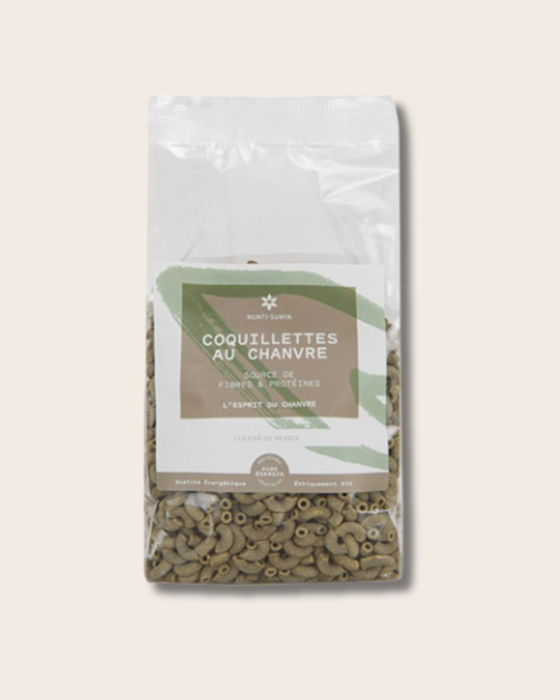 Coquillettes de Chanvre – Pâtes Naturelles & Nutritives
