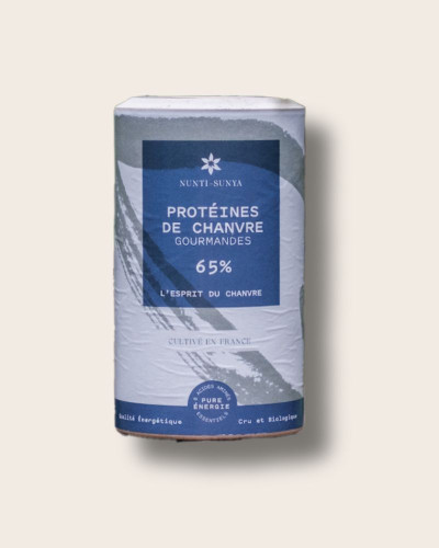 Protéines de Chanvre – Poudre 65 % Naturelle & Nutritive
