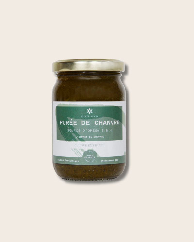 Purée de Chanvre – Naturelle, Nutritive & Bio