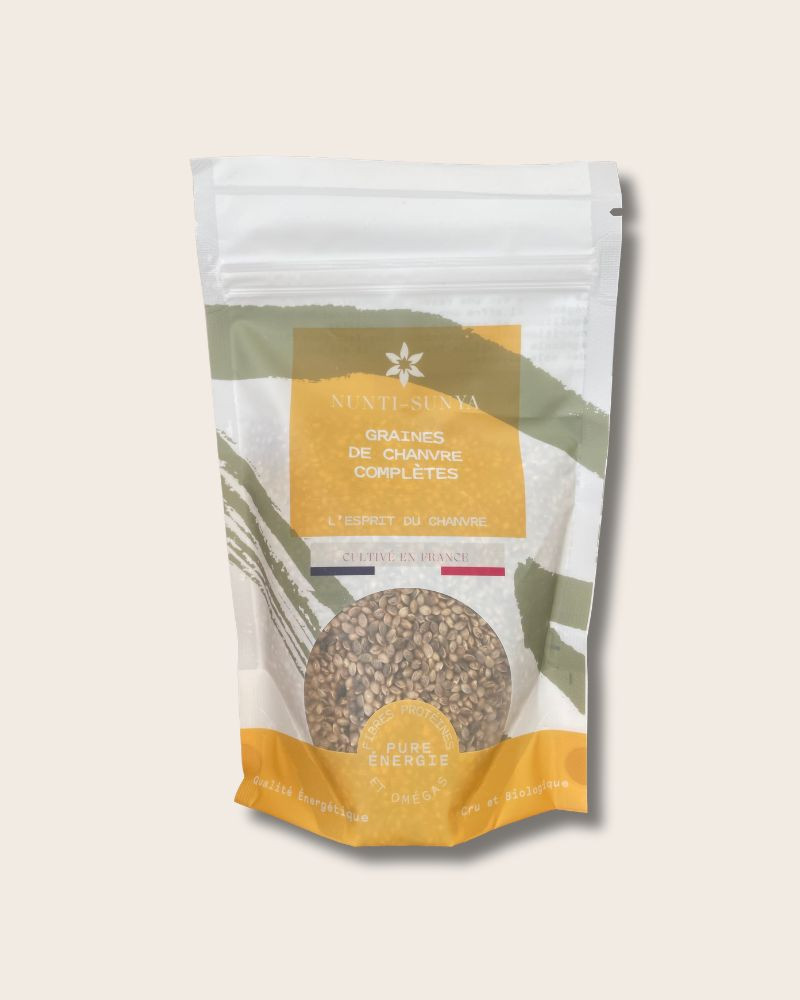 Graines de Chanvre Complètes – Riches en Nutriments Naturels
