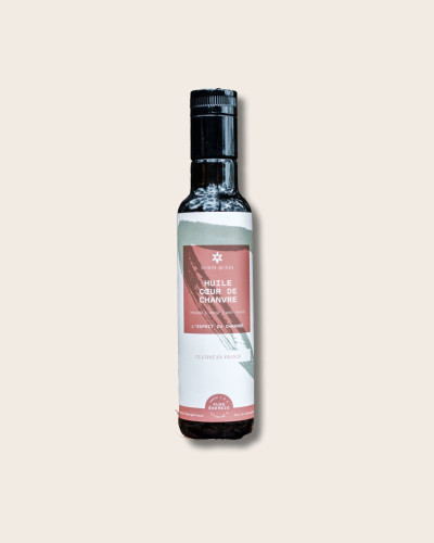 Huile Vierge de Graines de Chanvre – 25 cl, Naturelle & Bio