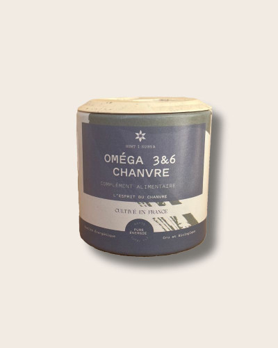 Capsules Oméga 3 & 6 au Chanvre Bio – Équilibre & Santé